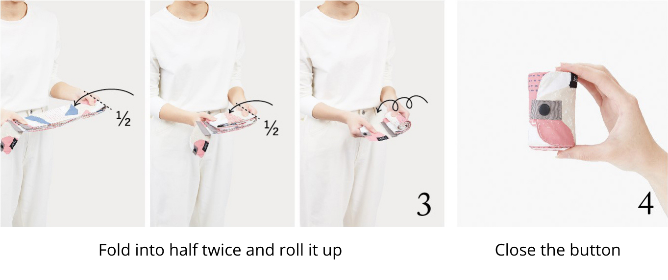 Shupatto One-Pull Foldable Bag